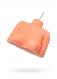 Оранжевая сувенирная свеча «Женский силуэт» - Pecado - купить с доставкой в Грозном