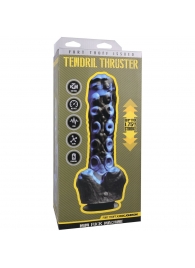 Черно-синяя мини-машина на присоске Tendril Thruster - 21,6 см. - Doc Johnson - купить с доставкой в Грозном