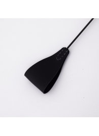 Стек с широким черным кожаным наконечником и металлической ручкой - 67 см. - Crazy Handmade - купить с доставкой в Грозном