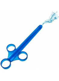 Синий шприц для введения лубриканта XL Lubricant Launcher - XR Brands - купить с доставкой в Грозном