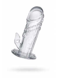 Прозрачная насадка на пенис Uco - 13 см. - A-toys - в Грозном купить с доставкой