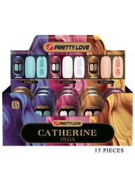 Набор из 15 мастурбаторов Catherine Olga - Baile - в Грозном купить с доставкой