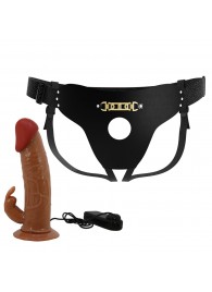 Мужской полый страпон с вибрацией Marion - Baile - купить с доставкой в Грозном