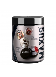 Черные утолщенные презервативы MAXUS Extra Strong с железным кейсом - 15 шт. - Maxus - купить с доставкой в Грозном