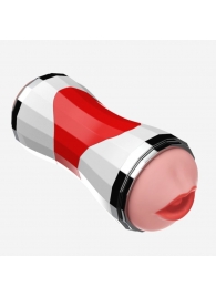 Двусторонний мастурбатор в колбе Power Grip Cup - вагина и ротик - Boys of Toys - в Грозном купить с доставкой