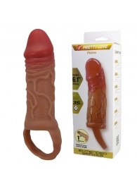 Реалистичная насадка на член Peirre - 15,5 см. - Baile - в Грозном купить с доставкой