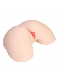 Мастурбатор-полуторс с двойным слоем материала Jenny Onahole Real Hips - KOKOS - в Грозном купить с доставкой