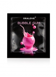 Саше съедобной оральной смазки OraLove с ароматом бабл-гам - 3 гр. - Биоритм - купить с доставкой в Грозном