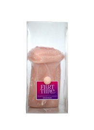 Телесный мастурбатор-вагина с фигурками на поверхности - LOVETOY (А-Полимер) - в Грозном купить с доставкой