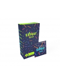 Светящиеся в темноте презервативы Expert Neon - 15 шт. - Expert - купить с доставкой в Грозном