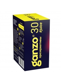 Ароматизированные презервативы Ganzo Juice - 30 шт. - Ganzo - купить с доставкой в Грозном