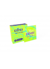 Ультратонкие презервативы Expert Invisible - 3 шт. - Expert - купить с доставкой в Грозном