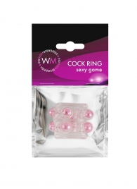 Прозрачная насадка на пенис с цветными шариками - Erowoman-Eroman - в Грозном купить с доставкой