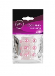 Прозрачная сквозная насадка на пенис с цветными шариками - Erowoman-Eroman - в Грозном купить с доставкой