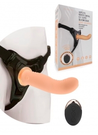 Женский вибрострапон со съемной насадкой и пультом ДУ - Erokay - купить с доставкой в Грозном