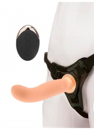 Женский вибрострапон со съемной насадкой и пультом ДУ - Erokay - купить с доставкой в Грозном