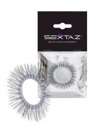 Круглое эрекционное кольцо с «ресничками» - Sextaz - в Грозном купить с доставкой