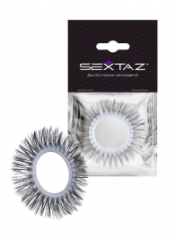 Круглое эрекционное кольцо с длинными «ресничками» - Sextaz - в Грозном купить с доставкой