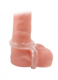 Прозрачное двойное эрекционное кольцо - Sex Expert - в Грозном купить с доставкой