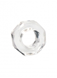 Прозрачное эрекционное кольцо в форме гайки - Sex Expert - в Грозном купить с доставкой