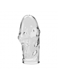 Прозрачная насадка на пенис Booker - 8 см. - Baile - в Грозном купить с доставкой