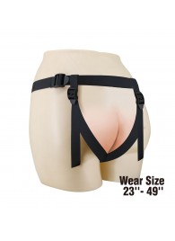 Черные трусики харнесс с платформой Caludio I - Baile - купить с доставкой в Грозном