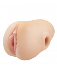 Телесный мастурбатор-вагина Pussy Pounder Squeeze Stroker - Pipedream - в Грозном купить с доставкой