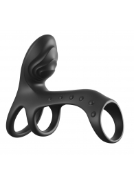 Черная насадка на пенис Ultimate Couples Cage Pro - Pipedream - в Грозном купить с доставкой
