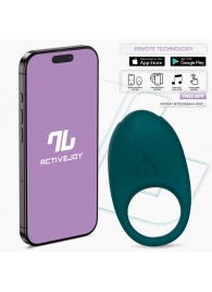 Зеленое интерактивное виброкольцо Ringo - Intoyou - в Грозном купить с доставкой