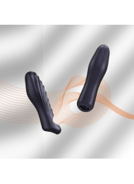 Сливовая силиконовая насадка на пенис с подхватом Manwan Ryzer - Manwan - в Грозном купить с доставкой