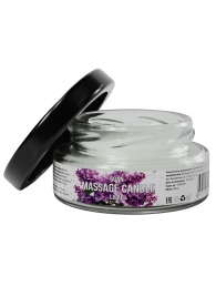 Массажная свеча «Сирень» - 50 мл. - SGAN - купить с доставкой в Грозном