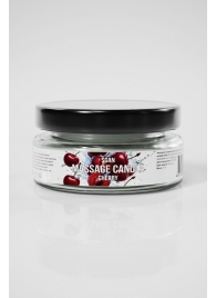 Массажная свеча «Спелая вишня» - 50 мл. - SGAN - купить с доставкой в Грозном