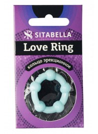 Цветное эрекционное кольцо Love Ring с бусинами - Sitabella - в Грозном купить с доставкой