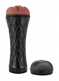 Коричневый мастурбатор-вагина Marly - Dream Toys - в Грозном купить с доставкой