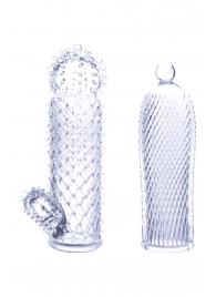 Набор из 2 прозрачных насадок на член Seductive Tickler Sleeves - NMC - в Грозном купить с доставкой