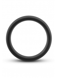 Черное эрекционное кольцо Silicone Go Pro Cock Ring - Blush Novelties - в Грозном купить с доставкой
