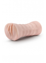 Телесный мастурбатор-вагина Ayumi с вибрацией - Blush Novelties - в Грозном купить с доставкой