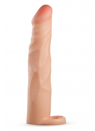 Телесная насадка-удлинитель Fortitude с подхватом - 17,7 см. - Blush Novelties - в Грозном купить с доставкой