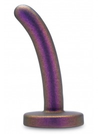 Фиолетовая насадка с гладкой поверхностью Surrender 4.75 Inch Beginner Pegging Dildo - 12 см. - Blush Novelties - купить с доставкой в Грозном