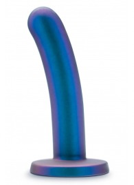 Синяя насадка с гладкой поверхностью Surrender 5.75 Inch Intermediate Pegging Dildo - 14,6 см. - Blush Novelties - купить с доставкой в Грозном