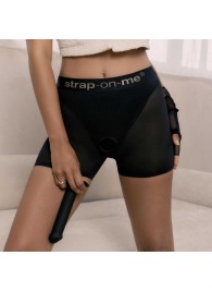 Трусики-шорты для фиксации насадок Strap-on-me Harness Lingerie Halo - size XL - Strap-on-me - купить с доставкой в Грозном