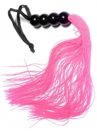 Розовая силиконовая плеть - 35,5 см. - Boys of Toys - купить с доставкой в Грозном