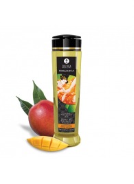 Массажное масло для тела Luscious Mango с ароматом манго - 240 мл. - Shunga - купить с доставкой в Грозном