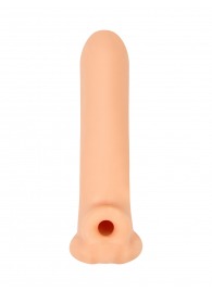 Телесный фаллоудлинитель Titan - 16,5 см. - Lola Games - в Грозном купить с доставкой