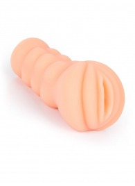 Телесный мастурбатор-вагина с эрекционными кольцами в комплекте - Sexy Girl - в Грозном купить с доставкой