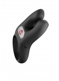 Черное эрекционное виброкольцо Nos - Fun Factory - в Грозном купить с доставкой