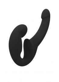 Черный безремневой страпон Share Lite - Fun Factory - купить с доставкой в Грозном