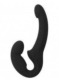 Черный безремневой страпон Share Lite - Fun Factory - купить с доставкой в Грозном