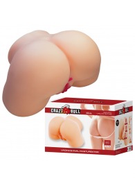 Телесный мастурбатор с 2 любовными отверстиями Olivia - Baile - в Грозном купить с доставкой