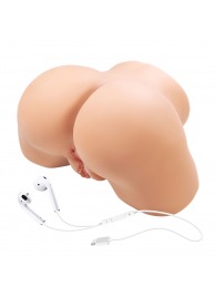 Телесный мастурбатор Olivia с 2 любовными отверстиями - Baile - в Грозном купить с доставкой